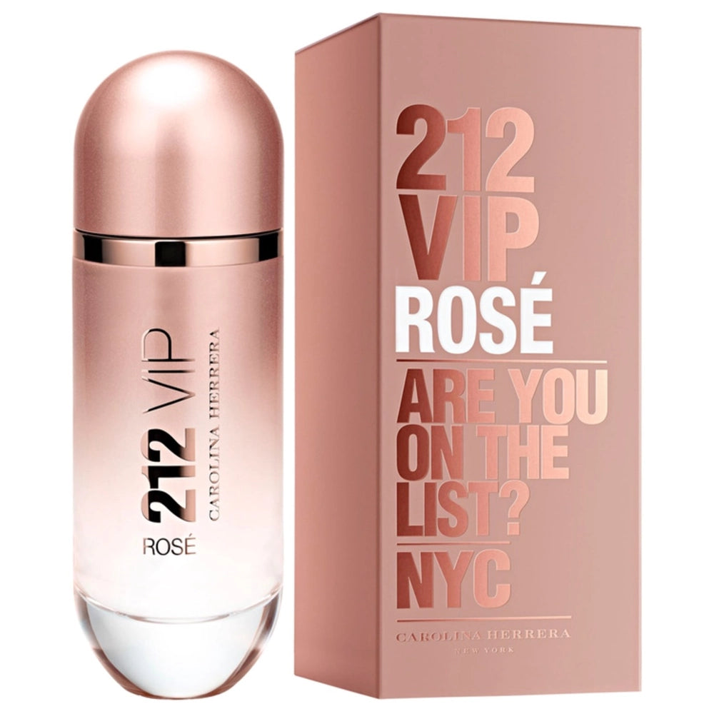 PERFUME CAROLINA HERRERA 212 VIP ROSÉ FEMININO EAU DE PARFUM 80ML