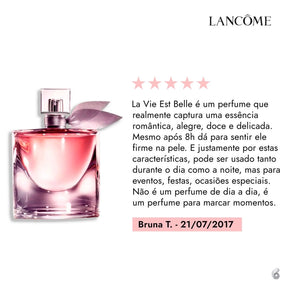 PERFUME LANCÔME LA VIE EST BELLE FEMININO EAU DE PARFUM 100ML