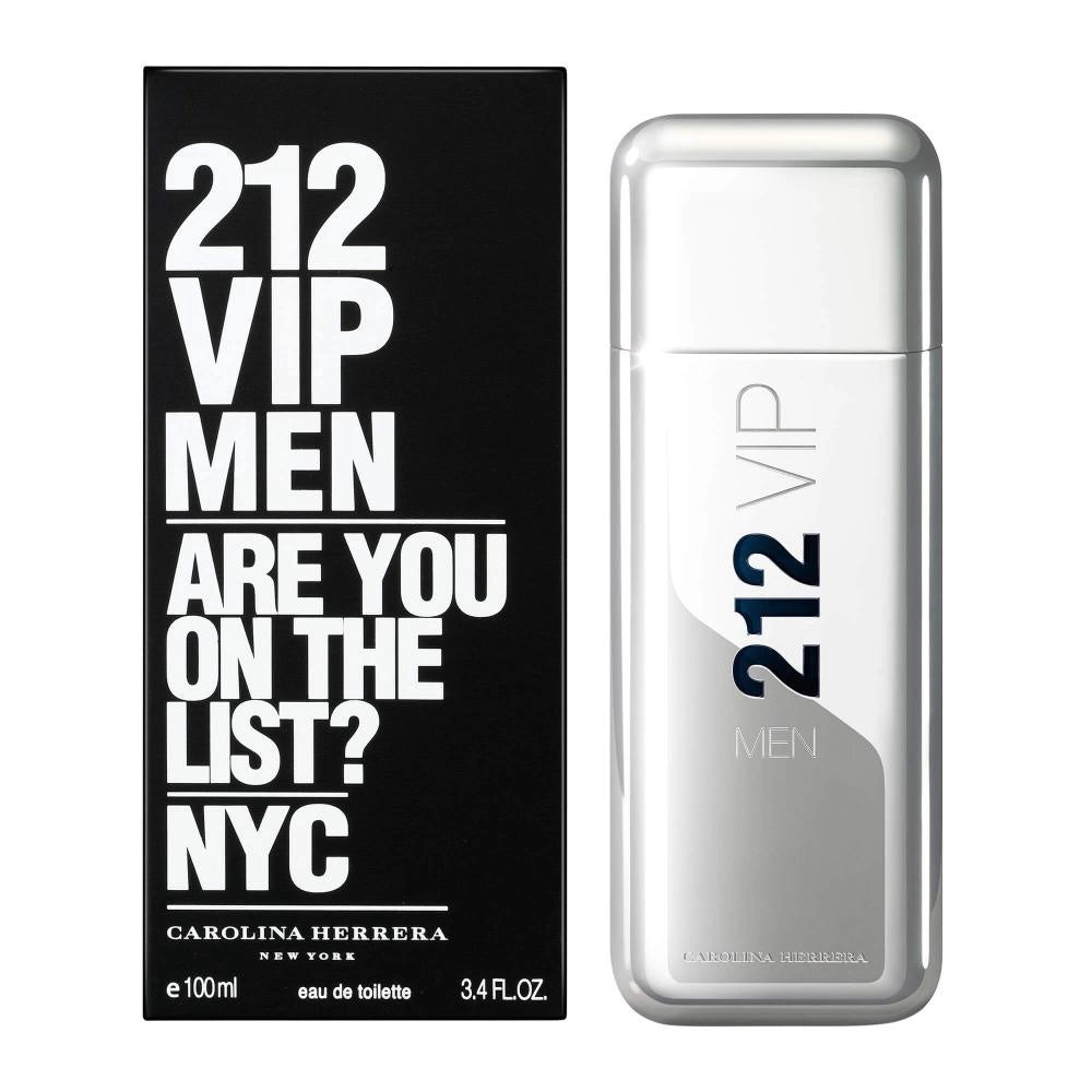 PERFUME 212 VIP MEN CAROLINA HERRERA MASCULINO EAU DE TOILETTE 100ML